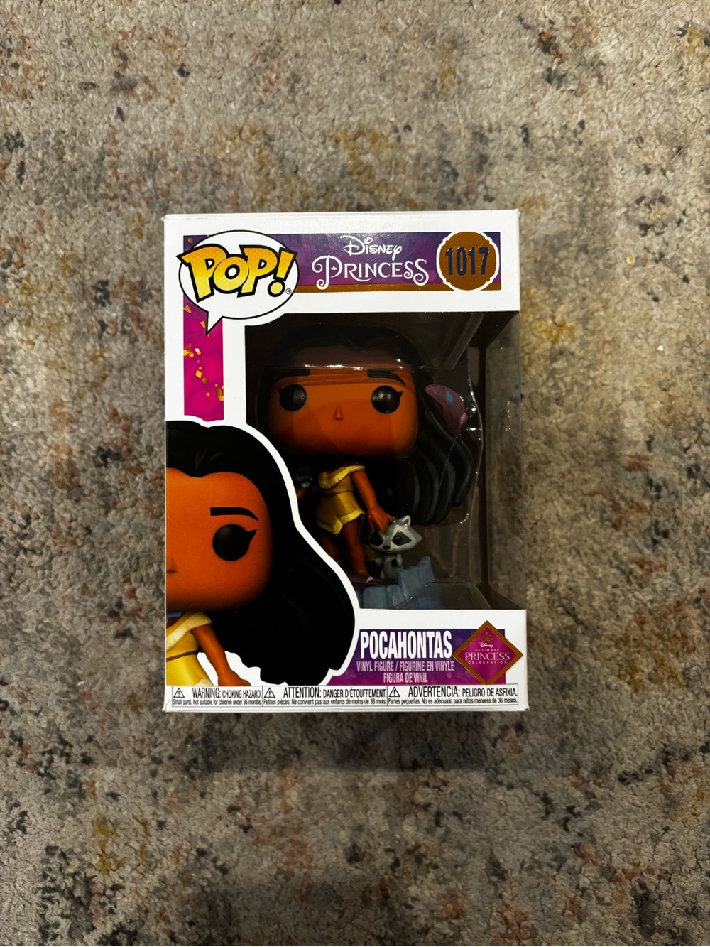 Funko Pop! Pocahontas – Brown & Black with Gold Accent